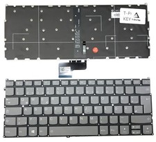 DE - Schwarz Tastatur Keyboard Beleuchtung kompatibel für Lenovo IdeaPad 720S-13