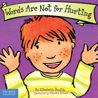 #ad Words Are Not for Hurting Board Book Best Behavior Series VERY GOOD $4.07