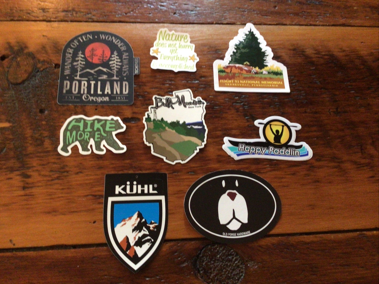Lot Of Vinyl Laptop Skateboard Luggage Water Bottle Decals Stickers Nature More