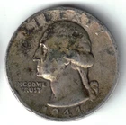 USA - 1944S - Washington ¼ $ - Silver Eagle - Low Mintage - #20087