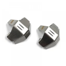 Yeah Racing AXCP-023SV Stainless Steel Front & Rear Diff Protector : Axial Capra