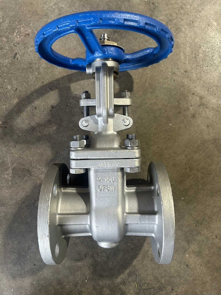 SHARPE 35116 CLASS-150 2" FLANGED GATE VALVE CF8M STAINLESS STEEL - Image 3 of 4