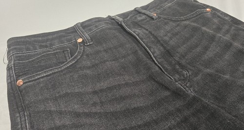 Judy Blue Women's Size 11/30 Black Straight Fit Denim Jeans Cotton Spandex - Picture 8 of 13