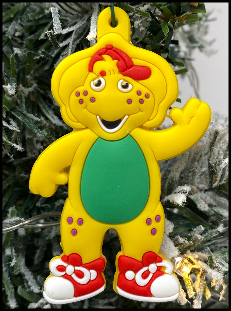 Barney Ornaments 5 Set Featuring Barney, Bj, Baby Bop, and Riff Brand ...