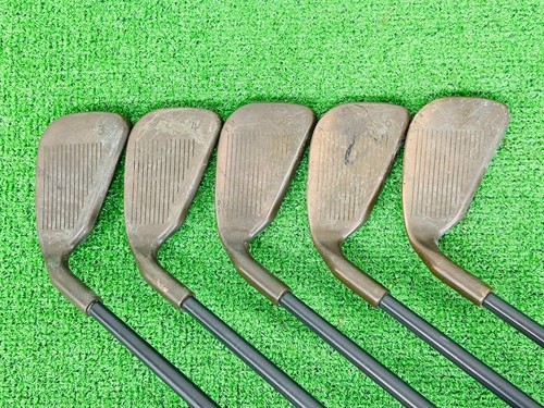 Ping Zing Beryllium Copper Iron 3-9+PW+SW RH Karsten 101 Orange Dot Shaft G12328 - Picture 3 of 7