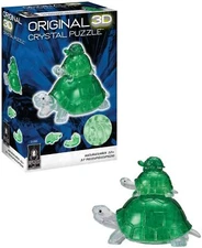 Bepuzzled 3D Crystal Puzzle - Turtles 37 Pcs