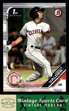 2019 Bowman Draft - Yordys Valdes - #BD-14 1st Bowman Cleveland Indians