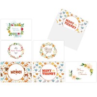 Ohuhu Thank You Card 48 Thank U Greeting Cards Of 6 Designs W/ 48 Envelopes F... on sale Ohuhu Thank You Card 48 Thank U Greeting Cards Of 6 Designs W/ 48 Envelopes F... on sale