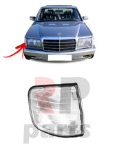 F&uuml;r MB S W126 1980-1991 Neuer Vorderfender Seitensignal Wiederholer Wei&szlig; Rechts