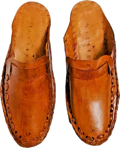 Mens Kolhapuri Leather chappal Jesus Hippie Sandal ethnic Shoe US size 7-12 HT22 | eBay