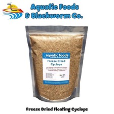 Cyclops--Freeze Dried. For Fry, Babies, Corals or Add to your Food Making. 12oz