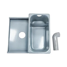 Grease Box For Restaurant Canopy Hood Exhaust Fan 3.74” Deep Drip Pan