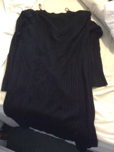 Damen schwarzer Schal Umhang - Bild 1 von 3