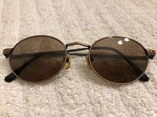 Guess GU895 L.A. ABZ Eyeglasses Sunglasses Frames Brown Round Full Rim Bronze