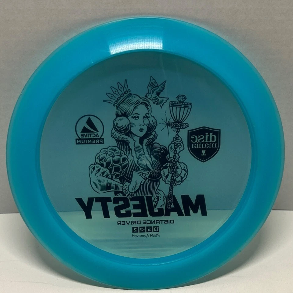 Discmania Majesty- Active Premium Distance Driver: Blue (175g) Good Condition - Image 3 of 4