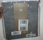 New Royal Velvet Crushed Voile Ascot Valance 40 W x 25 L Cloudburst