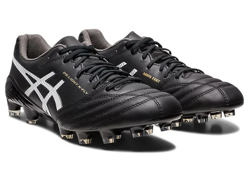 ASICS Soccer Cleats DS LIGHT X-FLY 5 1101A047-001 Black/White Football Boots