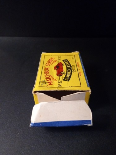 Matchbox #32A Jaquar XK140 Coupe 1957 Orange/Red VN/MINT In Original B2 Box - Picture 18 of 18