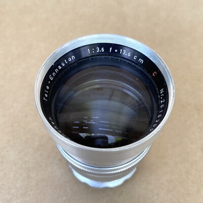 希少なPaxette M39アダプター付き！Tele-Ennalyt 135mm Enna-Werk München Tele-Ennaston 13,5cm 1:3.5 M39 Paxette/Leica