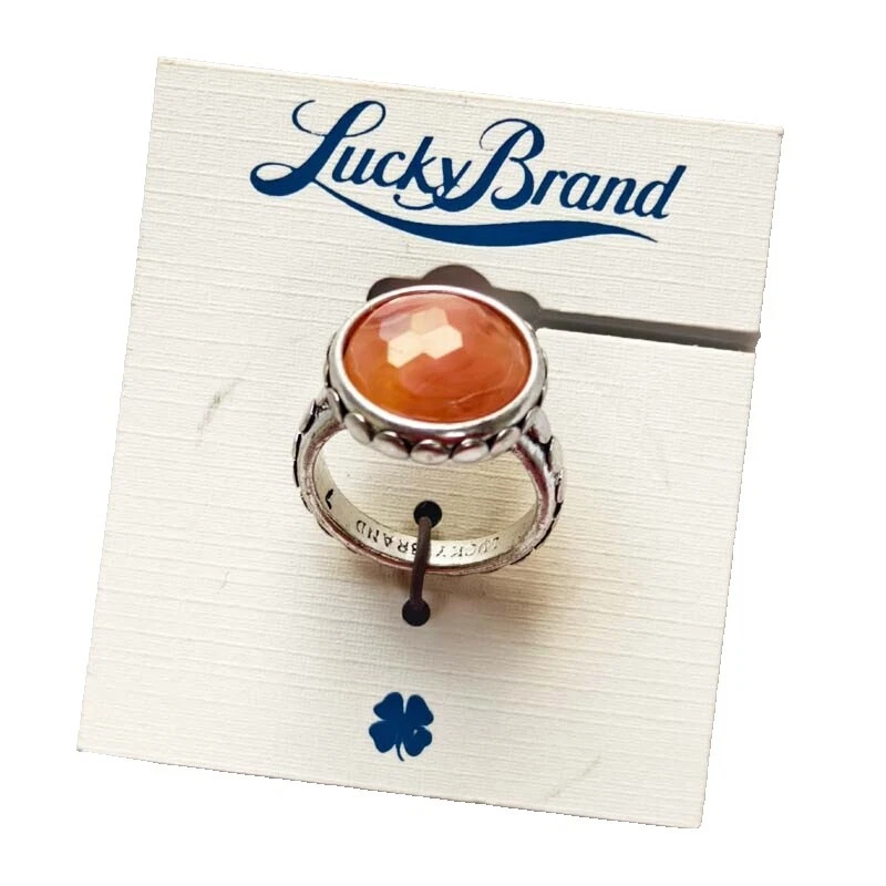 Anillos de moda Piedra Natural Lucky Brand