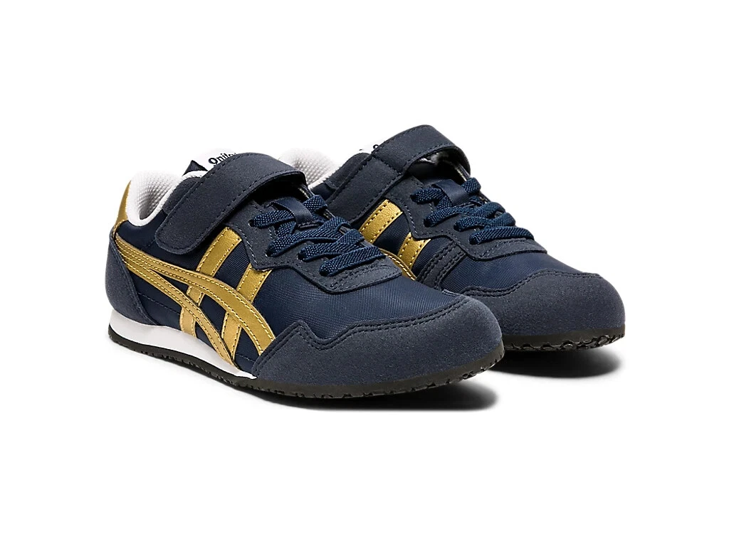 ASICS Sneakers Onitsuka Tiger SERRANO bambino MIDNIGHT PURE G Giappone nuove con scatola