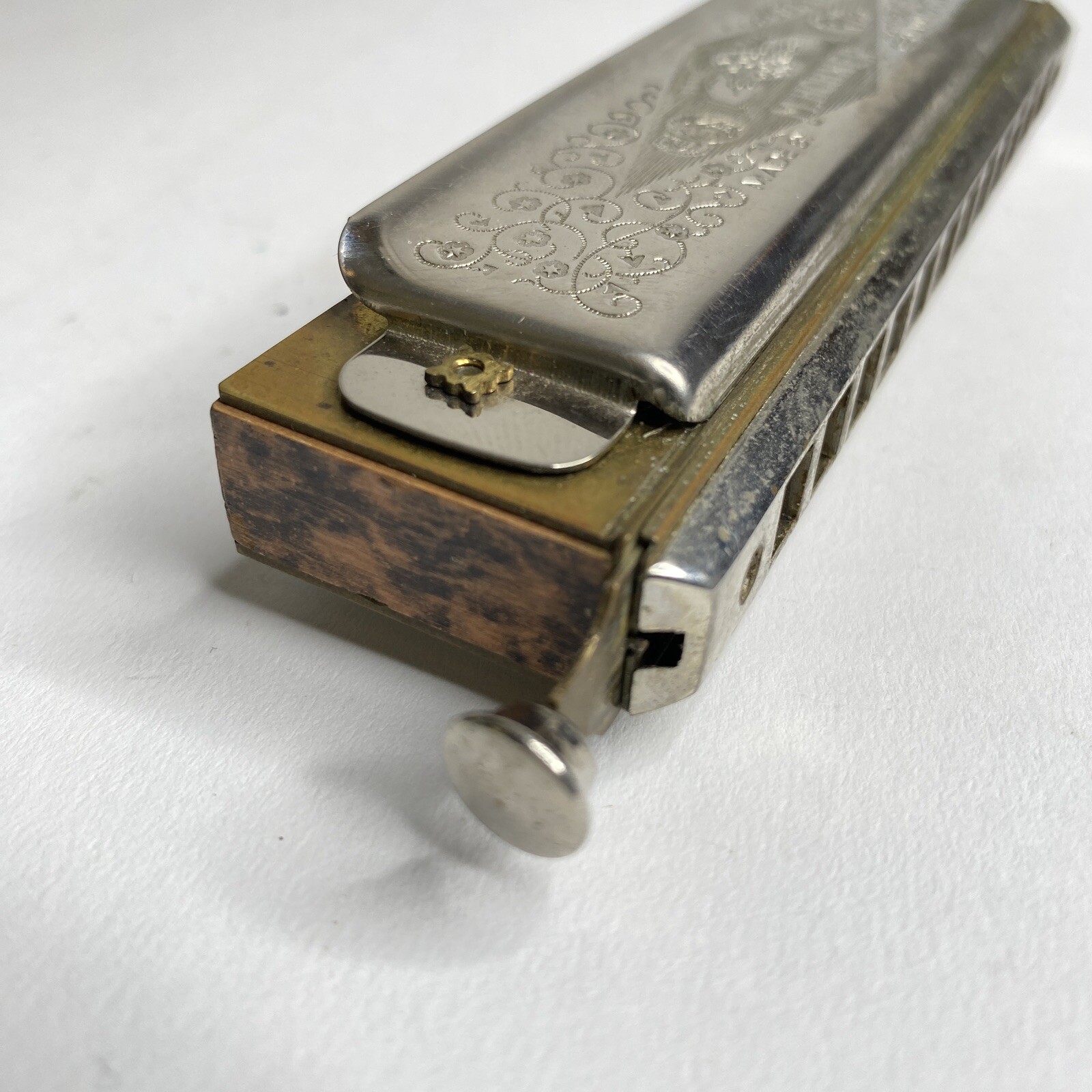 Hohner Super Chromonica Harmonica w/ Case. Key of C. Vintage For Restoration eBay