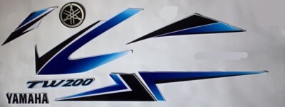 Yamaha TW 200, TW225 Full Decal kit original design custom made