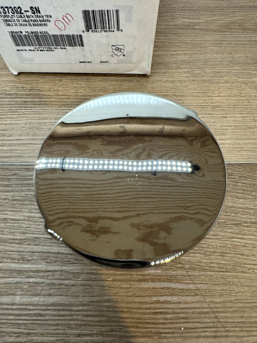 Kohler k-t37392-cp Pureflo ContemporaryロータリーTurn Bath Drain