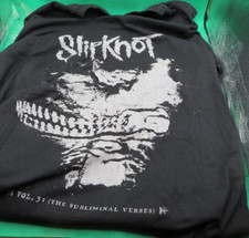 2021 Slipknot Size Medium Concert T-Shirt Long Sleeve Vol 3 The Sublininal Verse