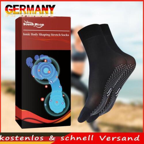 Tourmaline Ionic Body Shaping Stretch Socks Breathable Therapy Socks Adult Gifts - Bild 1 von 8