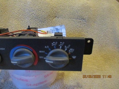 1994-1996 PONTIAC FIREBIRD FACTORY OEM CLIMATE CONTROL ASSEMBLY TESTED - Picture 3 of 12