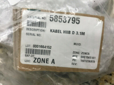 Brand new Siemens 5858795 Cable HIIB 3.1M | eBay Brand new Siemens 5858795 Cable HIIB 3.1M | eBay