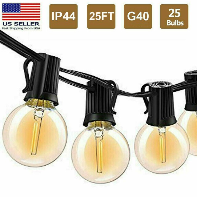 Globe Stringa Luci fochea 39ft 100 LED DA ESTERNO FESTONE GLOBO Luci Stringa 8