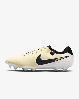 NEW Men's Size 6.5 Nike Legend 10 Pro FG Lemonade Black DV4333-700