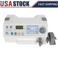 Medical Human Injection Infusion Syringe Pump With Alarm KVO+Drug Library FDA