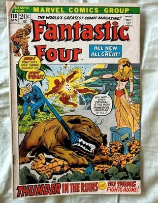 Fantastic Four #118 (Marvel Comics January 1972)
