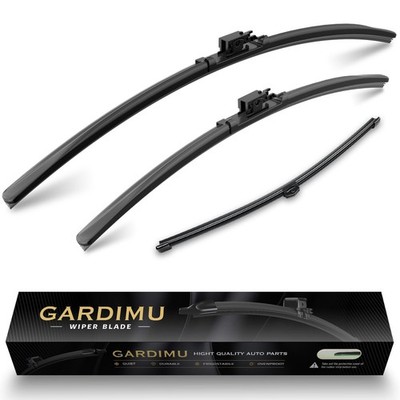 Replacement Wiper Blades for Benz GLB 2020-2025, Front & Rear 3-Pack