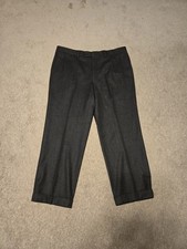 Jack Victor Estrato Spencer Dark Gray 100 Wool Pants W38