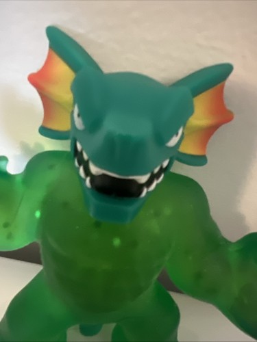 Heroes Of Goo Jit Zu Reptaur Action Figure Stretch, Green, RARE - Picture 2 of 4