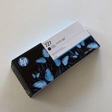 HP727 Photo Black Ink Cartridge 300ml F9J79A Genuine Unopened 