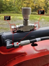 3/8" L08 Hydraulic Flow Control Valve - STB-G3/8 For Mini Excavator AGT USA