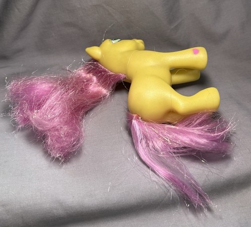 Paraguas My Little Pony G3 Merriweather Cutie Mark. TAL CUAL. DEFECTOS DE CEBO DE PELO CORTADO. - Imagen 11 de 16