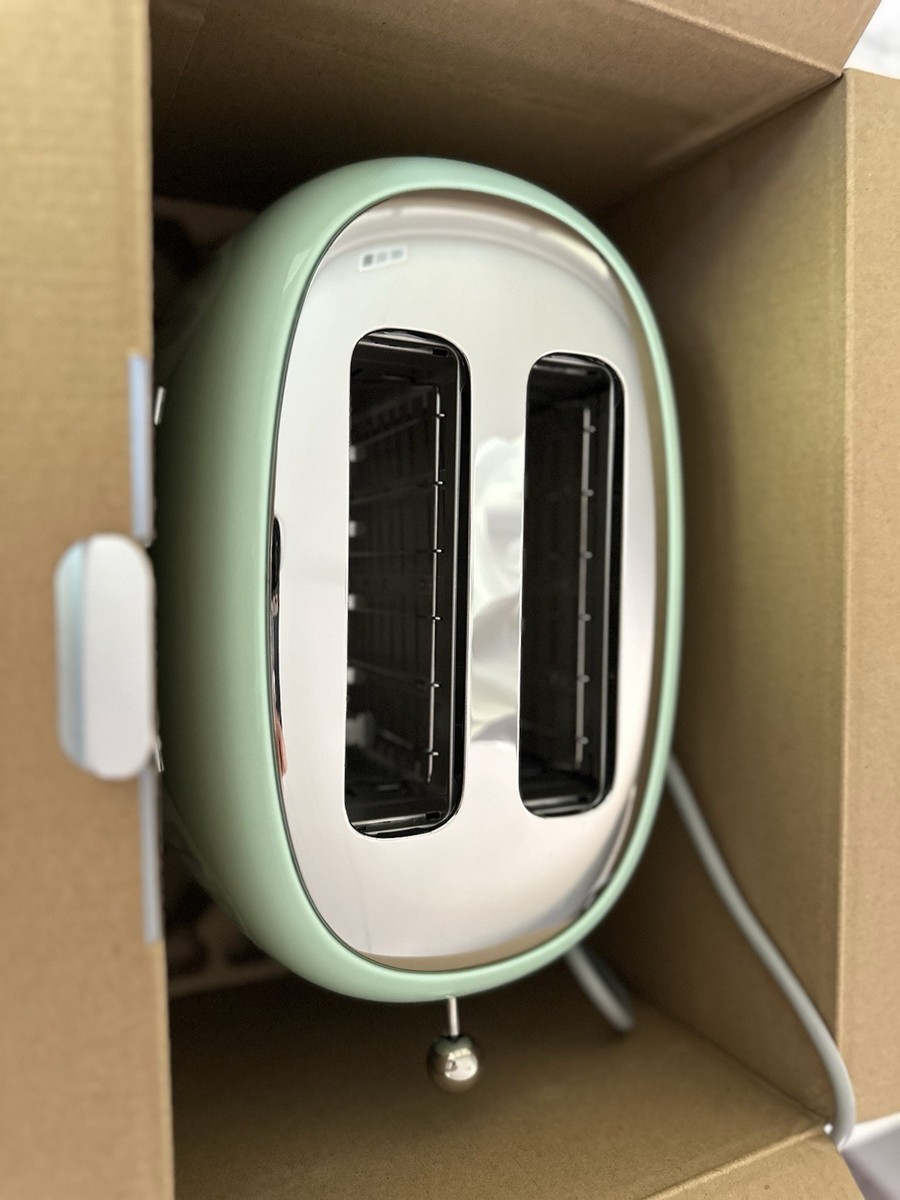 Brand NEW in Box SMEG Toaster 2 Slice Mint Green | eBay