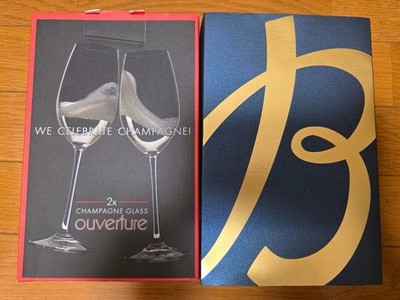 Overture Breitling Champagne Glass RIEDEL Free Shipping Direct from Japan