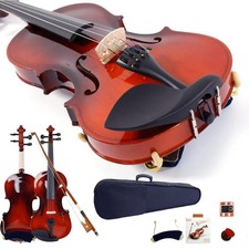 Glarry 4/4 Full Size Acoustic Violin for Students   Maple Wood Fiddle