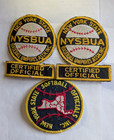 pair of NY baseball umpire association patches & softball patch — photo 1