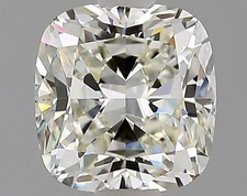 1.08 Carat Cert. GIA Cushion Cut Natural Mined Diamond Loose K color IF clarity 3507.59 per carat