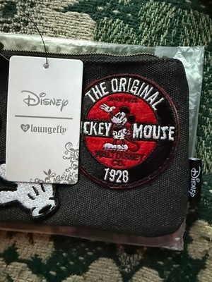 Loungefly Disney Original Mickey Mouse 1928 Federmäppchen/Schminktasche Neu mit Etikett