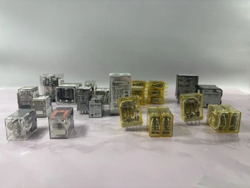 Lot Of 28 General Purpose Relays (Listed In Photos)