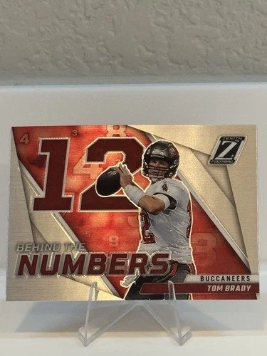 2022 Panini Zenith - Behind the Numbers Tom Brady #BN-TB